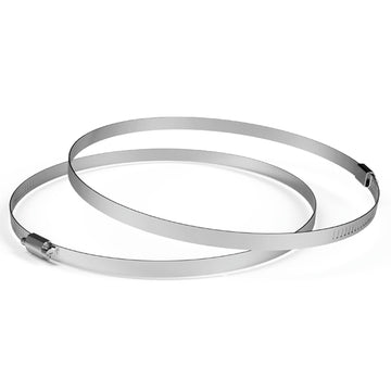 AC Infinity Stainless Steel Duct Clamps 2-Pack - Obejmy zaciskowe do przewodów wentylacyjnych 2-Pack