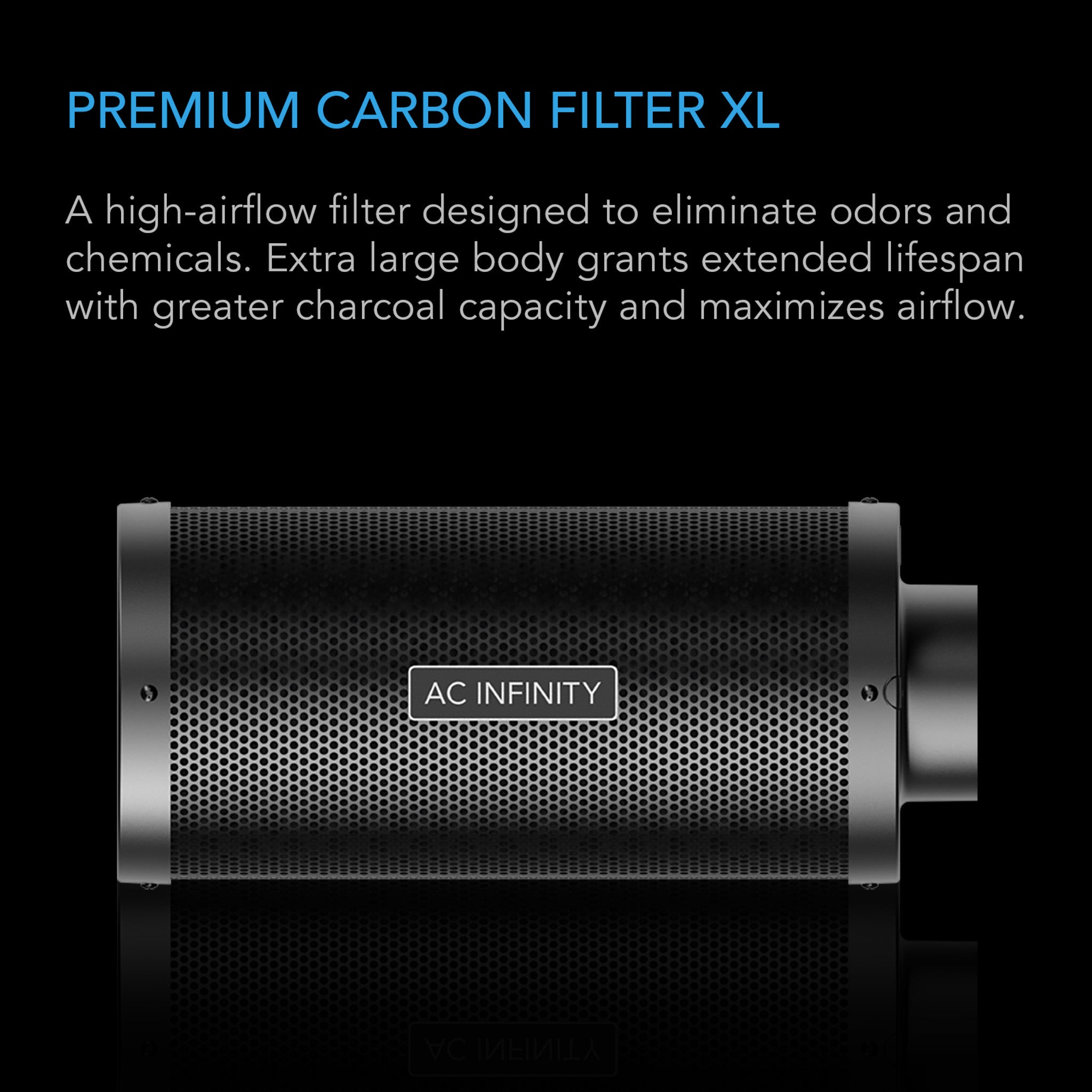 AC Infinity DUCT CARBON FILTER - Filtry węglowe
