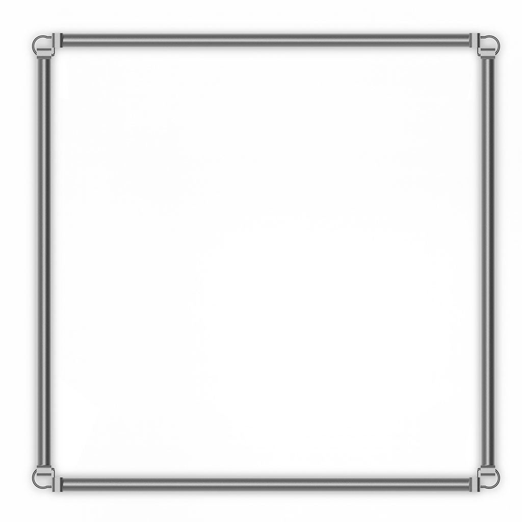 Grow tent mounting beams for indoor grow spaces