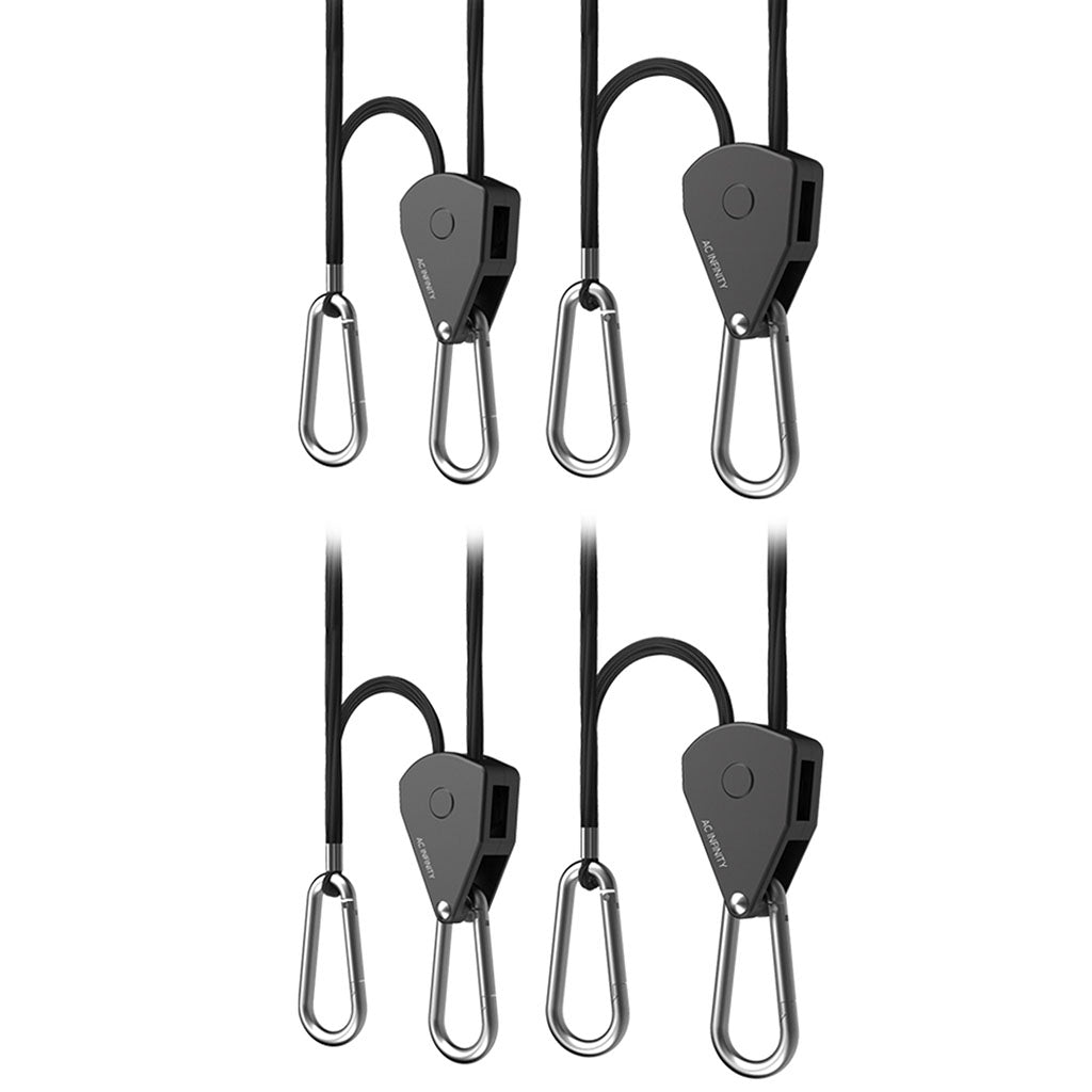 AC Infinity Heavy-Duty Adjustable Rope Clip Hanger - Regulowane wieszaki linowe
