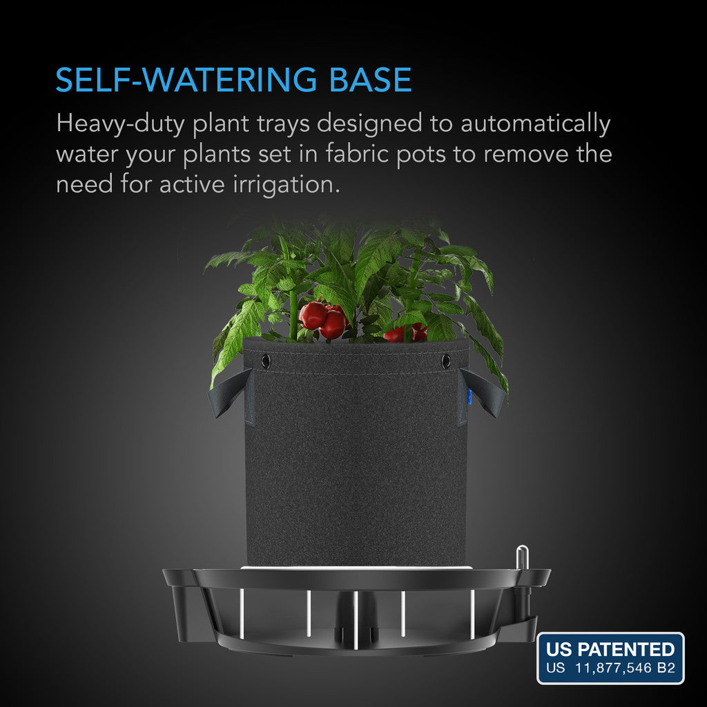 Self-Watering Fabric Flowerpot Base, Set of 4