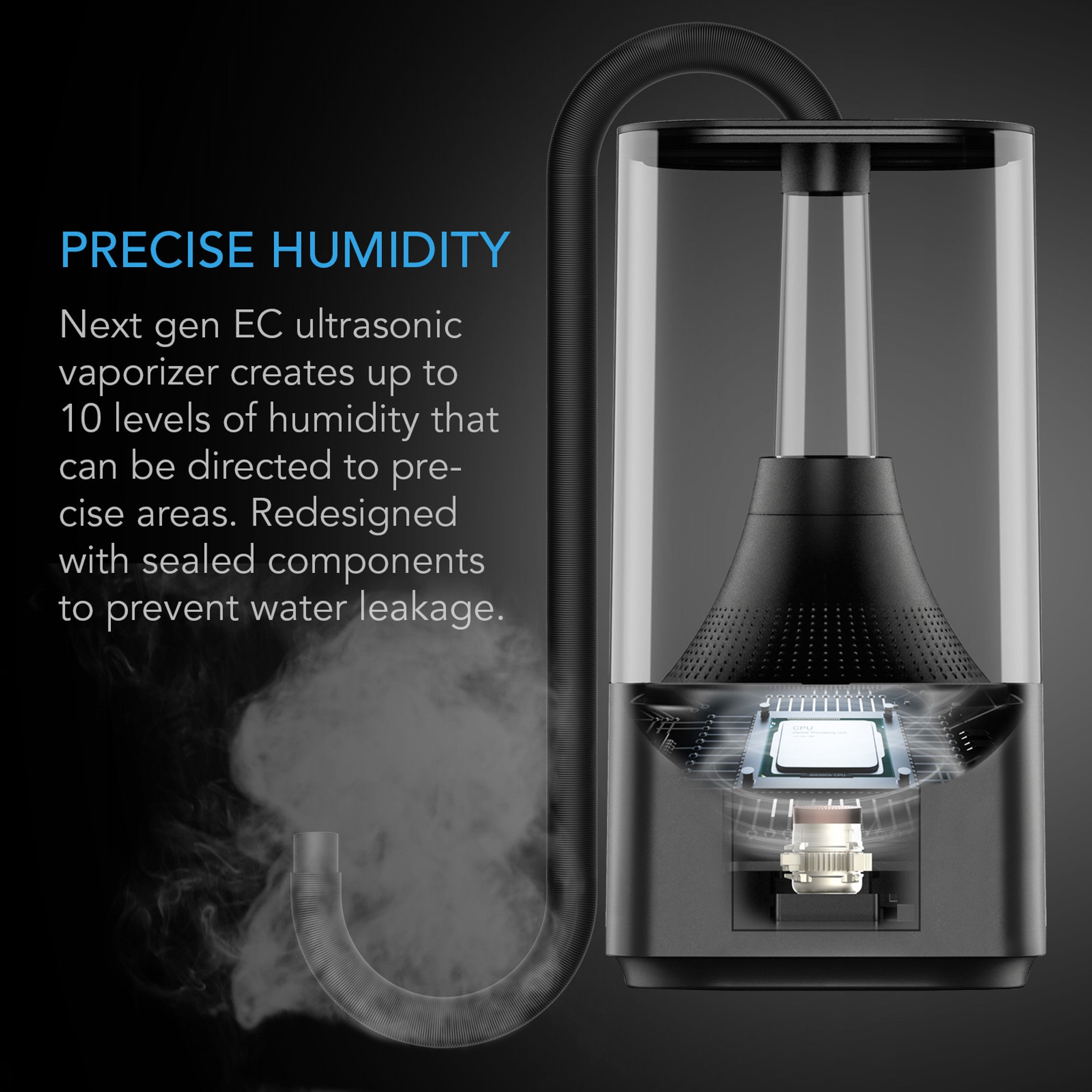 CLOUDFORGE T3, environmental humidifier for plants, 4.5L, intelligent control, targeted evaporation