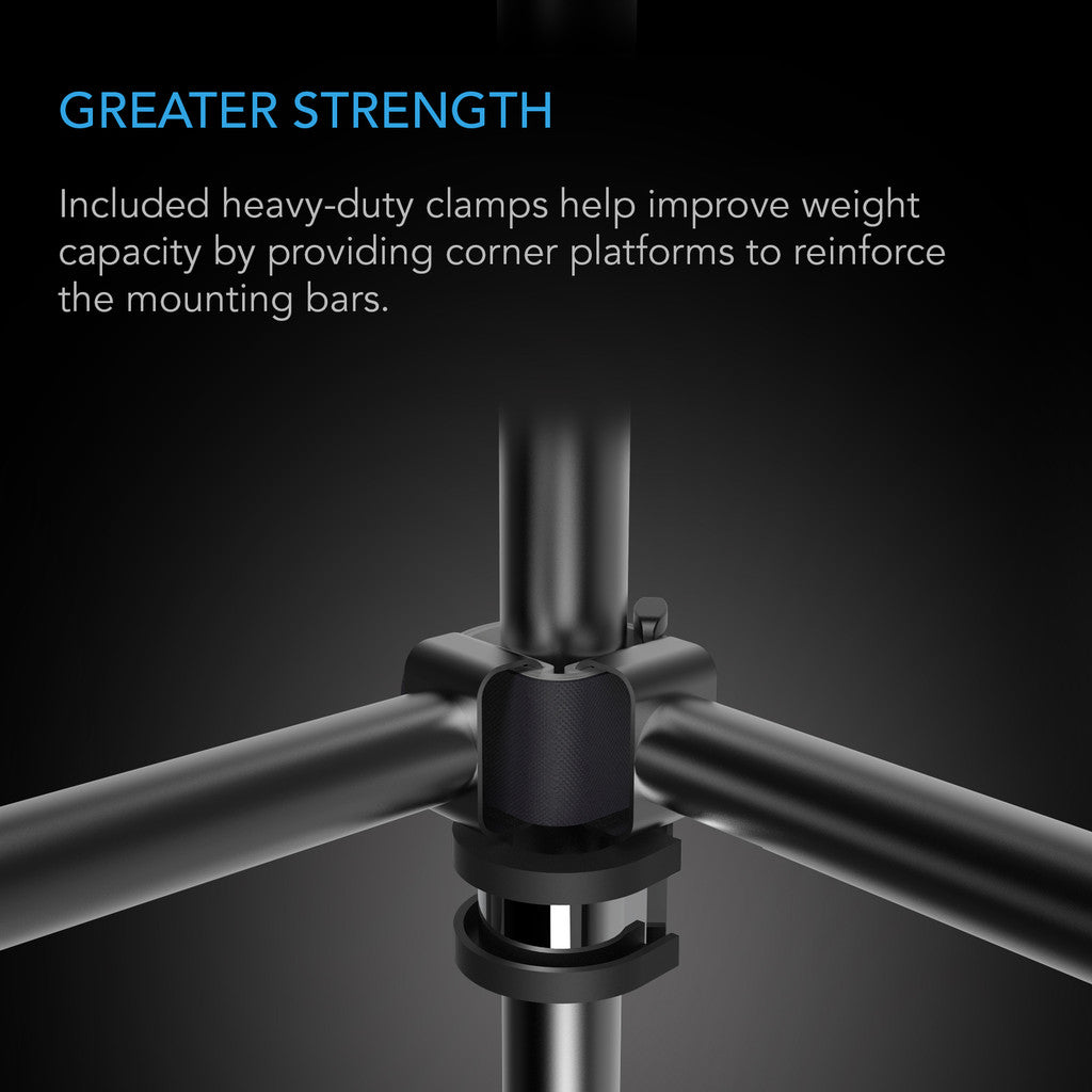 Grow tent mounting beams for indoor grow spaces